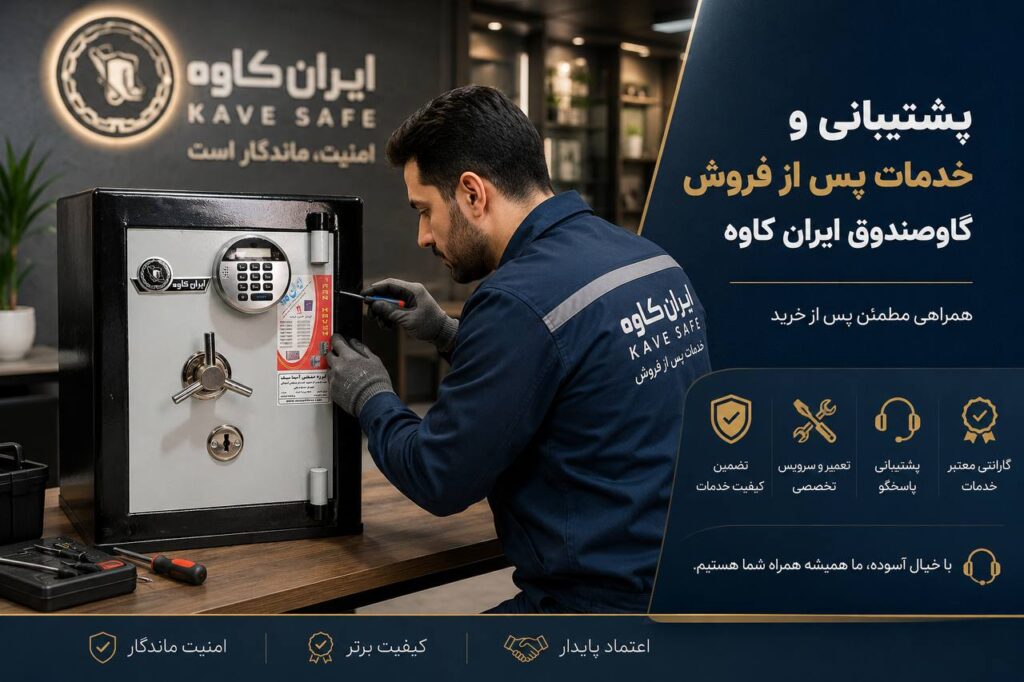 پشتیبانی گاوصندوق ایران کاوه